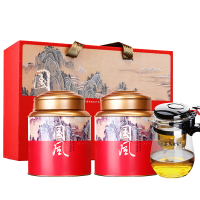 茶馬世家 小青柑新会正宗生晒陈皮普洱茶熟茶小青柑300g+飘逸杯组合