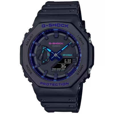 卡西欧(CASIO)GSHOCK男表黑树脂表带防水防震多功能石英手表