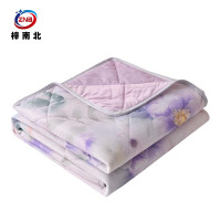 梓南北 印花凉感丝夏被空调被 150*200cm 条