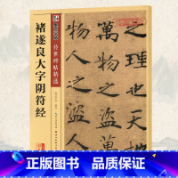 [正版]学海轩褚遂良大字阴符经碑帖墨点彩色本第二辑简体旁注褚体楷书毛笔字帖书法成人学生软笔临摹练习古帖鉴赏湖北美术出版