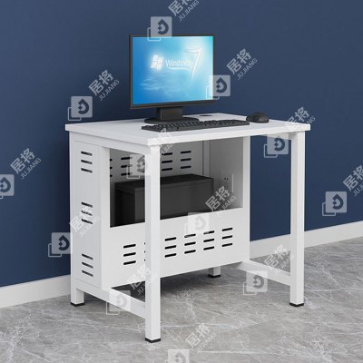 居将 钢架电脑桌培训桌机房电脑桌学习桌课桌 单人位F款