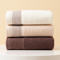 天山柔 34*74cm 115g/70*140cm 390g 纯棉都市蜂巢 毛巾浴巾 (计价单位:条)