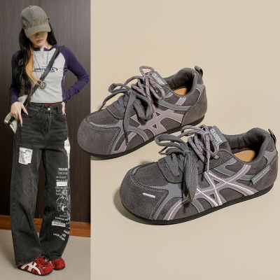 2026春季新款韩版透气阿甘鞋女ins学生休闲鞋女德训跑步女鞋