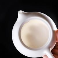 家柏饰(CORATED)手工羊脂玉茶壶单壶白瓷西施壶家用泡茶器小号单人冲茶190110