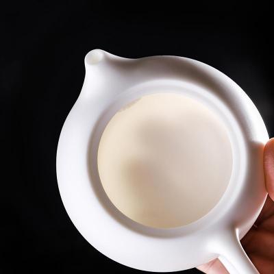 家柏饰(CORATED)手工羊脂玉茶壶单壶白瓷西施壶家用泡茶器小号单人冲茶190110