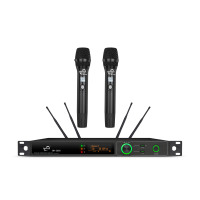 DEIYUS会议话筒真分集一拖二无线手持麦克风BH-2600