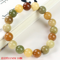 菩提根手串糖果色11MM单圈男女情侣手链饰品新中式民族风多宝菩提送女朋友老婆情人节七夕生日礼物