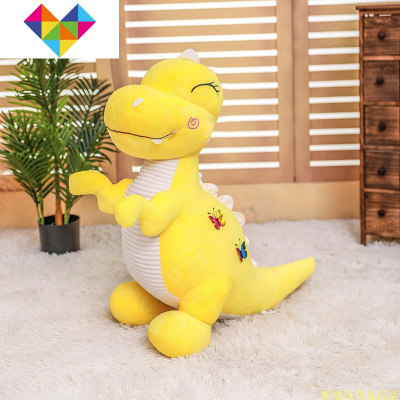 霸王龙毛绒玩具恐龙公仔男孩睡觉抱枕可爱玩偶布娃娃女生节日御蓝锦