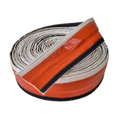 中锦科技 耐高温绝缘搭接式防火套管 电线电缆保护管 内径35mm 米