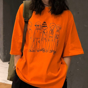 短袖T恤女宽松韩版学生学院风上衣时尚闺蜜装夏季新款打底衫女装