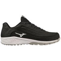 美津浓(Mizuno)棒球运动男款专业高密度多向抓地力防变形低帮钉鞋