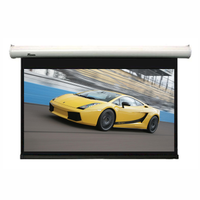 经科JK电动遥控不带拉绳投影幕布M3-FI/300s玻纤幕灰幕119寸16:9