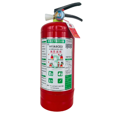 净瓶 手提式干粉灭火器 MF/ABCE3 具