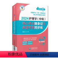 [正版]2024版护理学中级核心考点随身记与典型考题同步练2024年主管护师考试考点掌中宝典卫生资格考试护考护理学中级