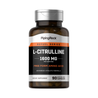 保税发-PipingRock L-瓜氨酸胶囊1600mg90粒 美国原装进口 扩张血管增强爆发力