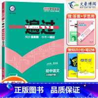 [语文]8下 人教版 八年级/初中二年级 [正版]2024版初中一遍过八年级上册下册数学语文英语物理政治历史地理生物人教
