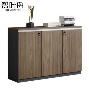 智叶舟矮柜三门1200*400*800mm台