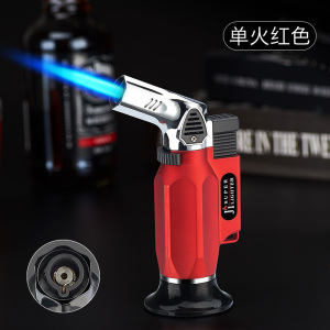 点艾灸打火机防风金属充气点火器三喷口点香艾条雪茄专用焊枪喷枪