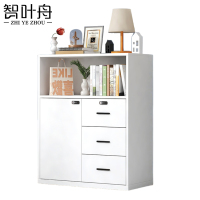 智叶舟铁皮柜右三抽90*40*109cm台