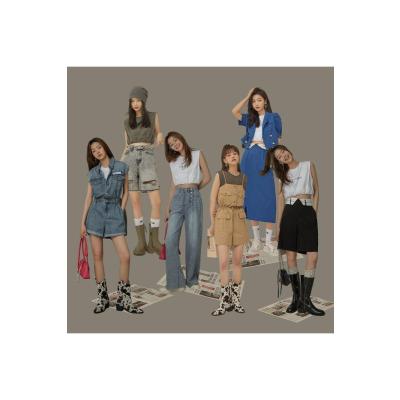 OtherMix美式复古小背心2021年夏季新款韩版收腰外穿短款女式上衣_35_540