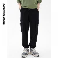 [1件5折价:79.5]美特斯邦威工装休闲裤男装百搭潮流舒适慢跑裤男士运动裤