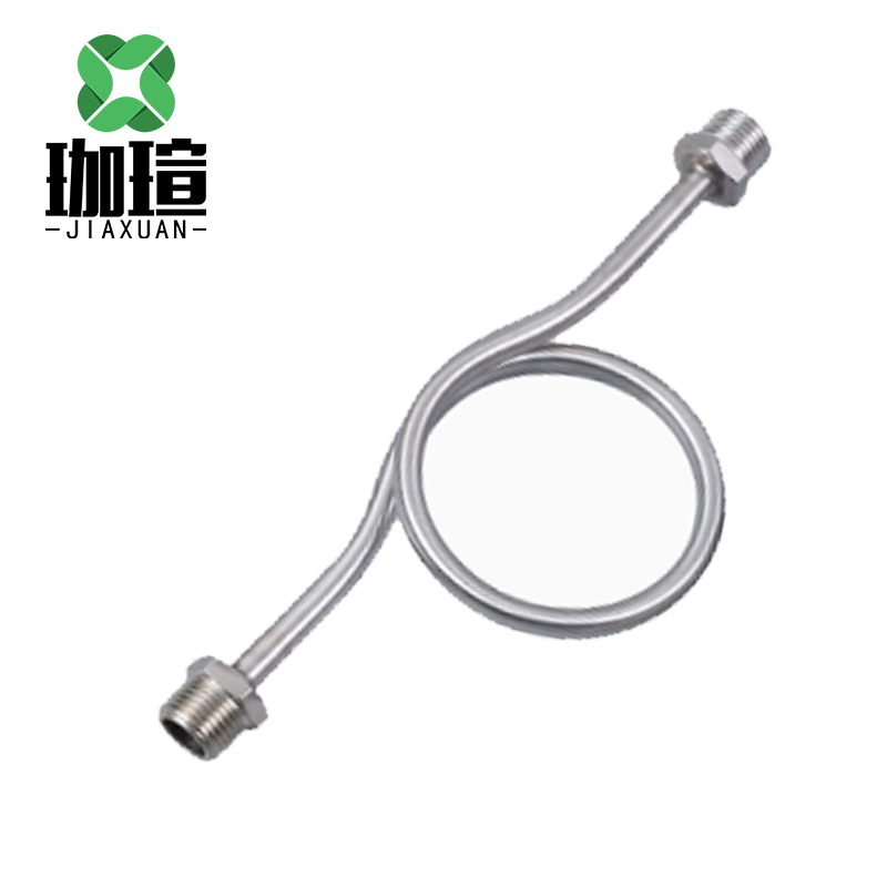珈瑄 压力表缓冲管表弯 压力表缓冲管缓冲器连接管弯管 外丝4分 根