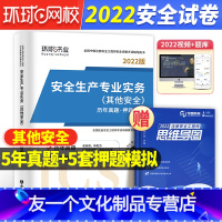 [友一个正版]安全 其他安全试卷环球备考注册安全师工程师2022年教材配套历年真题库押题试卷考试用书中级注安师其他安全