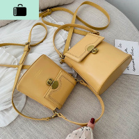 上新简约水桶包春夏包包女包新款2020森系质感百搭ins斜挎包小包NEW LAKE女斜挎包