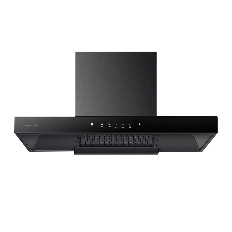 创维抽油烟机家用欧式顶吸式T型抽烟机18立方爆炒大风量排烟高温自清洗Y1P