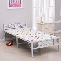 折叠床单人床午休床办公室家用小床80cm 90cm午休折叠床加厚