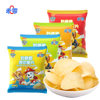 未零汪汪队立大功妙脆脆原切薯片(海苔味)18g*7包