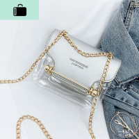 果冻包透明小包包女2020新款潮韩版链条斜挎春夏子母百搭单肩女包NEW LAKE女斜挎包