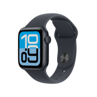 MEHA4CH/B Apple Watch SE3 GPS 40毫米午夜色铝金属表壳 午夜色运动型表带-S/M