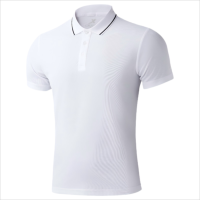 特步短袖POLO衫(中性)977229028008A