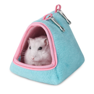 仓鼠兔子保暖小棉窝刺猬房子松鼠冬天过冬用品屋子棉花睡袋