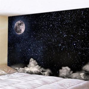家柏饰(CORATED)超大挂布墙壁装饰挂毯床头卧室背景布森林星空壁画北欧免打孔 图四 150高*200宽厘米横款