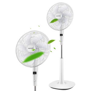 先锋DD1703遥控落地扇家用立式风扇定时凉风扇大风量节能7叶办公室学生宿舍FS40-17AR 白色 白色