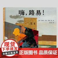 嗨,路易(硬壳精装)艾兹拉·杰克·季兹著,儿童绘本睡前故事书 3-4-6-8周岁幼儿园宝宝阅读启蒙亲子图画早教书籍一二三