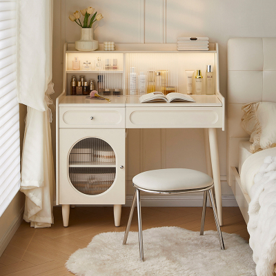 全友家居现代简约梳妆台主卧室伸缩斗柜一体化妆桌