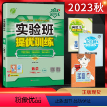 数学 八年级上 [正版]2023秋 实验班提优训练八年级数学上册 人教版RMJY 初二8年级数学上学期同步课时训练尖子生