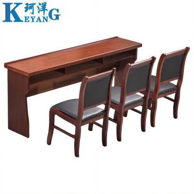 珂洋 培训桌会议桌 180*40*75cm(一桌三椅) 套