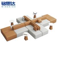 铭思达休闲沙发组合7套