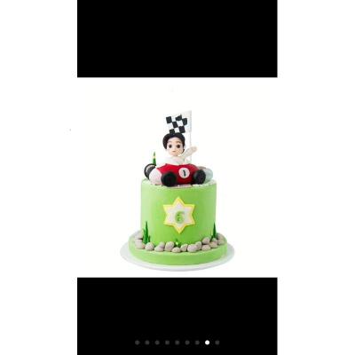 敬平(JING PING)8寸烘焙蛋糕模型假体蛋糕胚泡沫蛋糕模型翻糖蛋糕练习模具 (6寸)高15厘米[1个]