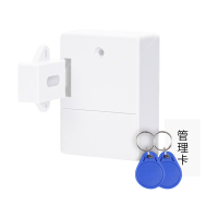 围达 免开孔柜门锁 白色64*86mm 个