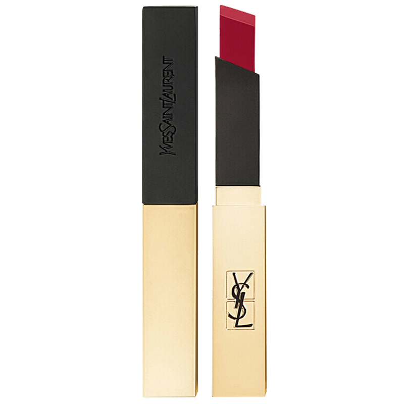 圣罗兰(ysl)奢华缎面丝绒唇膏雾面细管口红小金条2.