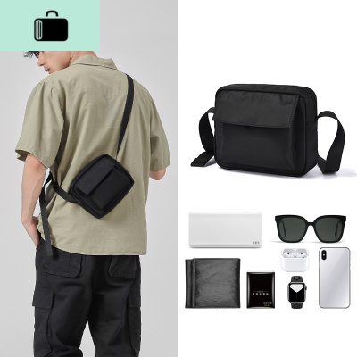 单肩包男士斜挎包ins潮牌运动小包背包学生手机挂包日系休闲男包NEWLAKE