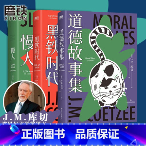 [正版]库切 全3册 简体中文黑铁时代+道德故事集+慢人 诺贝尔文学奖 精装珍藏版 短篇小说集 中长篇小说散文集非洲