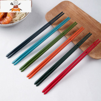 敬平筷子家用家庭一人一色合金潮防滑分用专人专用轻奢高颜值