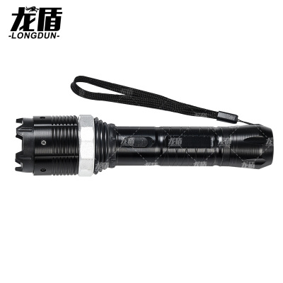 龙盾便携迷你防护手电户外巡逻手电筒多功能小手电需采购证明