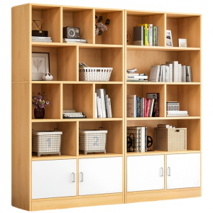 攸形四门书柜1400*240*1800mm台